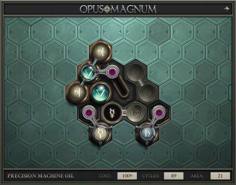 opus magnum level:machine oil